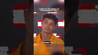 Lando Norris Vs The Media 🤔 trending formula1 f1 landonorris mclarenf1 [upl. by Win39]