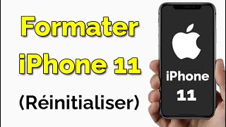 Comment réinitialiser iPhone 11 formater iPhone 11  Pro Max [upl. by Diarmuid52]