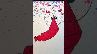 Simple drawing ideas  Step by step Drawing for kids🦞 [upl. by Enileve]