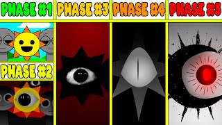 Phase 1 VS Phase 2 VS Phase 3 VS Phase 4 VS Phase 5 in Incredibox Sprunki [upl. by Ruthi]