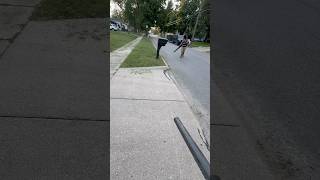 Handheld vs backpack blower foryou satisfying watch youtubeshorts shorts fyp short blowers r [upl. by Luckin]