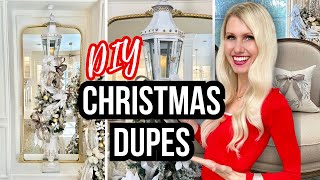 CHRISTMAS DECOR DUPES HIGHEND HOLIDAY LOOK For HUNDREDS LESS [upl. by Enitsyrhc]