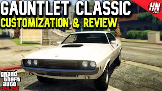 Bravado Gauntlet Classic Customization amp Review  GTA Online [upl. by Octavla]