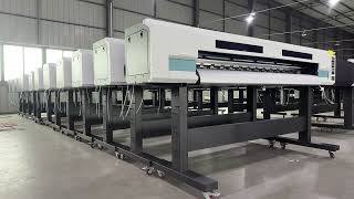 18M large format eco solvent printer inkjet ecosolvent plotter digital ecosolvent printing machine [upl. by Kcirdled]