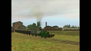 Aveling amp Porter locomotive shunting [upl. by Annotahs666]