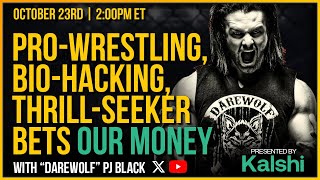 Pro Wrestler Bets OUR MONEY Special Guest PJ Black  Market Mania  Ep 168 [upl. by Aramak]