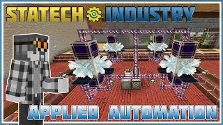 Finally Started into Applied Energistics 2  Minecraft Statech Industry 20 [upl. by Nagel]