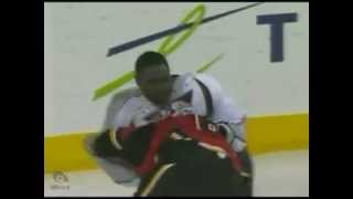 Joel Ward vs Cory Sarich Nov 6 2008 [upl. by Hurty370]