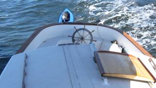 Catboat AC 24 Long Island SmpthtownBetter Captain Without me [upl. by Winser]