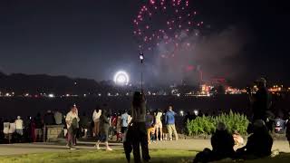 Niagara Falls fireworks July 07 2024 [upl. by Idoux286]