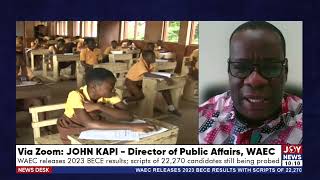 2023 BECE WAEC investigates scripts of 22270 candidates on grounds of mass cheating [upl. by Oilisab]