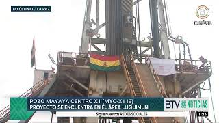 El presidente Arce participa de la inspección técnica a las operaciones del pozo Mayaya Centro X1 [upl. by Edgard]