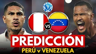 PERÚ vs VENEZUELA • Eliminatorias Sudamericanas al Mundial 2026 • Predicción y Pronóstico 2023 [upl. by Winnie]