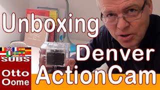 Unboxing Denver ActionCam Een goed GoPro alternatief [upl. by Katushka]