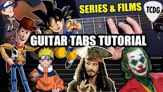 Aprende 10 Grandes Canciones de Series y Películas Famosas en Guitarra Acústica Tutorial amp Tablatura [upl. by Mellins171]