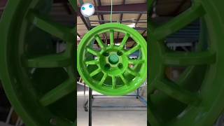 powder coating paint process by S1V2 [upl. by Iznyl959]