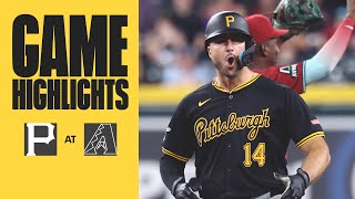 Bucs Battle Back to Win in Extra Innings  Pirates vs Diamondbacks Highlights 72824 [upl. by Blatt29]