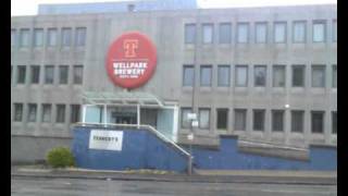 Tennents Brewery on Duke Street in Glasgow Scotland [upl. by Byers200]