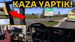 KAZA YAPTIK  DİSCORDİA TRANSPORT  SCANIA R500  ETS2  EURO TRUCK SIMULATOR 2   280 [upl. by Carlyle]