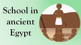 S02 07 School in ancient Egypt [upl. by Nodyarg]