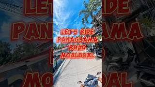 Let’s Ride Panagsama Road Moalboal  bike insta360 travel [upl. by Attener6]