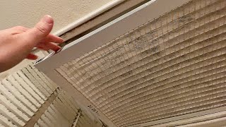 How To Easily Replace Filtrete Air Filters [upl. by Moht5]