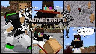 OVERWHELMING INTENSITY  Jujutsu Awakening Update  Heavenly Restriction Minecraft JJK Addon [upl. by Ahsilad124]