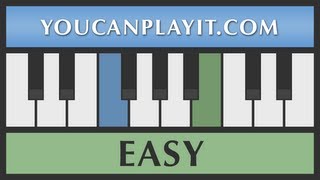 Chopin  Nocturne Op 9 No 2  EASY Piano Tutorial for Beginners [upl. by Alurta]