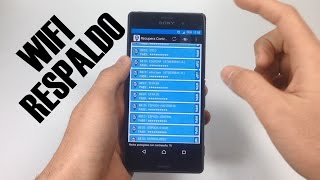 Como Hacer Respaldo De las Contraseñas Wifi Android  Root [upl. by Belle360]