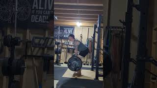 Recovery Deadlift 225 x 8 [upl. by Refinnej]