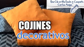 COJINES DECORATIVOS HECHOS A MANO [upl. by Turnheim]