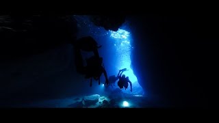 Cave diving Sardegna nurkowania jaskiniowe Sardynia [upl. by Nnaeirual]