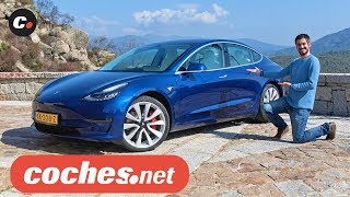 Tesla Model 3  Prueba  Test  Review en español  Coches eléctricos  cochesnet [upl. by Stegman85]