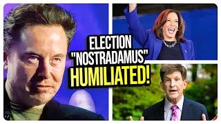 Election quotNostradamusquot Allan Lichtman HUMILIATED  Proceeds to INSULT Voters for Getting it Wrong [upl. by Chadburn988]