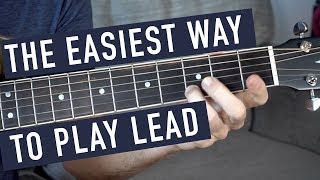 The Easiest Way to Start Playing Lead on Guitar [upl. by Alyahsal45]