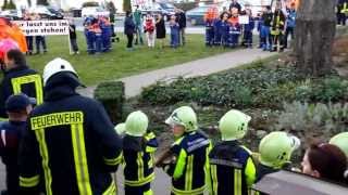 Protest Jugendfeuerwehren AnhaltBitterfeld 2014 [upl. by Omrellug]