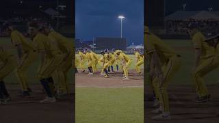 “Let’s Groove Tonight” Run Celebration  Savannah Bananas shorts bananaball baseball [upl. by Talbot]