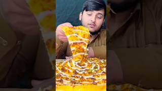 Mukbang eating cheesiest pizza 🍕 shorts shortsfeed asmr pizza youtubeshorts viralshorts [upl. by Aztiray]