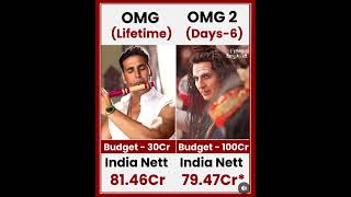 OMG VS OMG 2 movie comparison box office collection viral trending shorts omg omg2 akshaykumar [upl. by Esirtal]