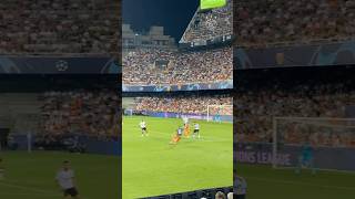 When Hakim Ziyech scored THIS at Mestalla 🤯 [upl. by Nuawed62]