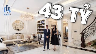 43 Tỷ Có Ngay BIỆT THỰ Tân Cổ Điển quotSIÊU SANGquot tại Vinhomes Riverside The Harmony  NhaF 4K [upl. by Anwahsat]