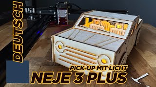 Neje 3 Plus  36 cm Pickup mit Innenraumbeleuchtung [upl. by Cart]