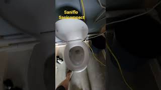 garage or basement toilet 1k toilet macerating toilet upflush toilet [upl. by Eleazar]