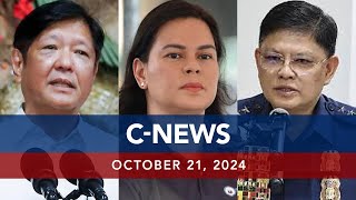 UNTV CNEWS  October 21 2024 [upl. by Akemehs]