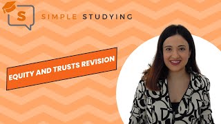 Equity and Trusts revision [upl. by Leiria]