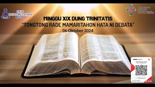 MINGGU XIX DUNG TRINITATIS PASAHATON PELEAN DIAKONI SOSIAL HKBP PASAR MELINTANG MEDAN [upl. by Minnaminnie]