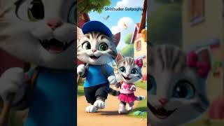 বিল্লুর Story  Bangla Cartoon  Rupkothar Golpo  Bangla Fairy Tales  BengaliFairyTales shorts [upl. by Dolan]