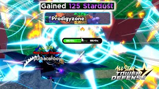 ProdigyZone 3 Units  Solo Gameplay  Roblox All Star Tower Defense [upl. by Misti]