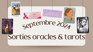 Septembre 2024  Sorties oracles et tarots sur Amazonfr [upl. by Jeddy350]