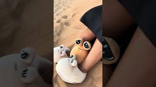 Pousert 🏜️ pou plushtoy plushies shoes [upl. by Nalat]